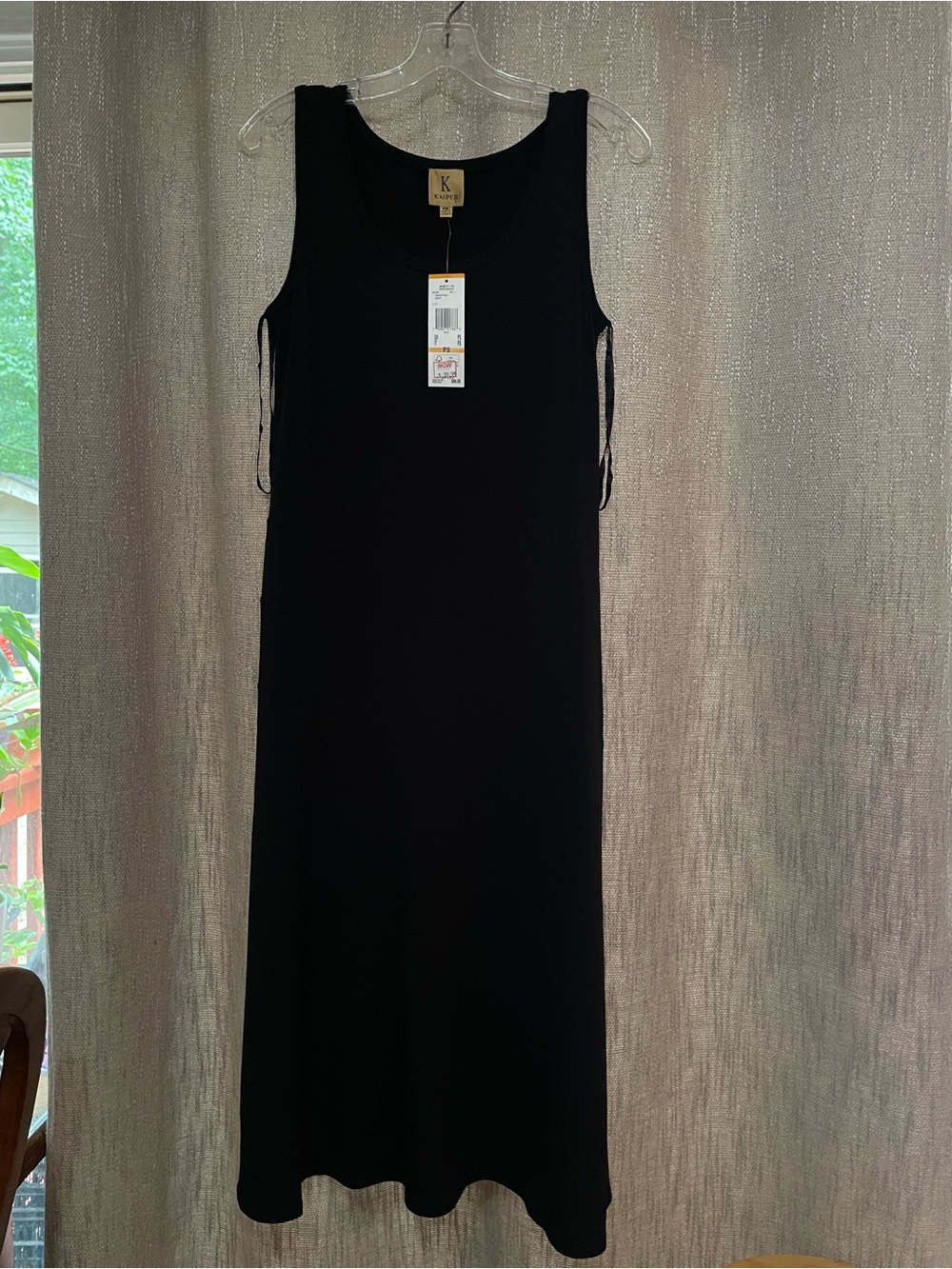 Brand new with tag Kasper Black Sleeveless Maxi Dress